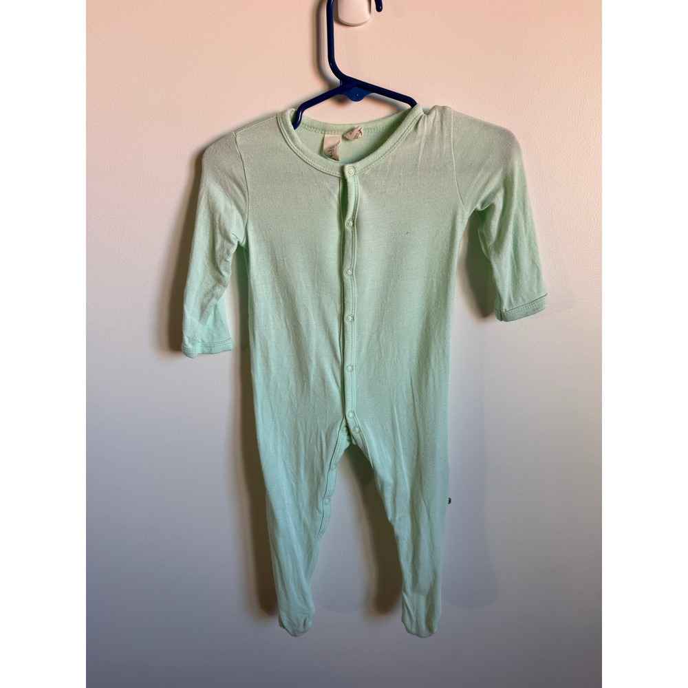 Kyte Baby Mint Green Bamboo Snap Footie 3-6 Months